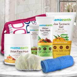 Marvelous Mama Earths Face Care Gift Hamper to India