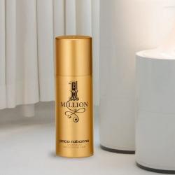 Lovely Gift of Paco Rabanne 1 Million Deodorant Spray for Men to Lakshadweep