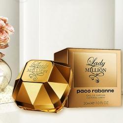 Remarkable Paco Rabanne Lady Million Eau de Perfume Gift for Her to Dadra and Nagar Haveli