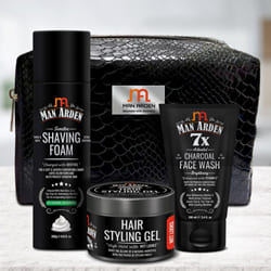 Charming Mens Grooming Kit from Man Arden to Uthagamandalam
