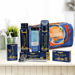 Charming Look with Park Avenue Mens Grooming Kit to India