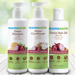 Shining Look Mamaearth Anti Hair Fall Gift Kit to Alwaye