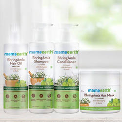 Classy Mamaearth BhringAmla Hair Care Kit to Punalur