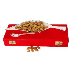 Hearty Retirement Gift of Leafy Nuts to India