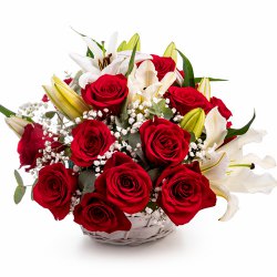 Beaming Special Premium Arrangement of Darling Flowers