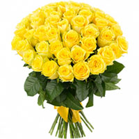 Fabulous Yellow Roses Bouquet
 to India