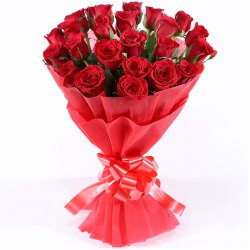 Fabulous Red Roses Bunch
