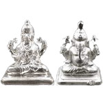 Pure Silver Lakhsmi Ganesh 