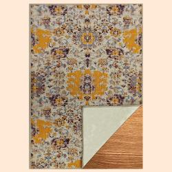 Soothing Multi Printed Vintage Persian Carpet Rug Runner to Uthagamandalam