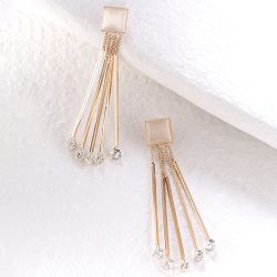 Stunning Crystal Studded Dangler Earrings to Marmagao