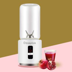 Elegant Portable Power Blender with Glass Jar from Brayden to Marmagao