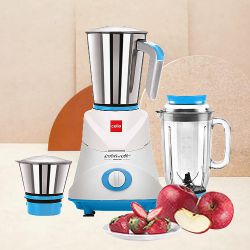 Trendy Cello 3 Jars Juicer Mixer Grinder in Blue to Uthagamandalam