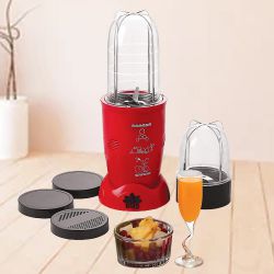 Trendsetting BMS Lifestyle Juicer in Red Color to Chittaurgarh