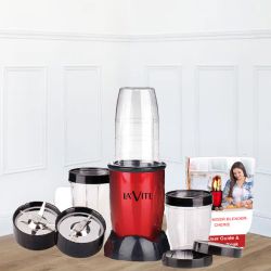 Superb La Forte 3 Jar Mixer Grinder Blender in Red to Marmagao