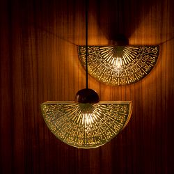 Gleaming Glimpse  Hanging Lamp Gift to India