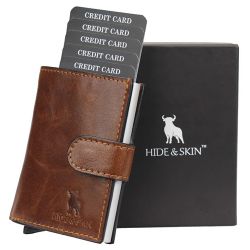 Classy Hide N Skin Leather Card Holder for Both Men N Women to Ambattur