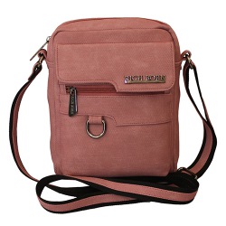 Engrossing Gents Pink Sling Bag to Sivaganga