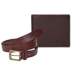 Exclusive Mens Belt N Wallet Gift Set from Urban Forest to Sivaganga