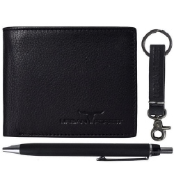 Classic Urban Forest Wallet with Keyring N Pen Combo for Men to Marmagao