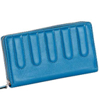 Stunning Leather Ladies Wallet in Sky Blue  to India