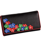 Wonderful Leather Flower Design Wallet from Leather Talks to India