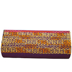 Amazing Leather Clutch Bag in Purple for Ladies to Nipani