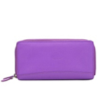 Remarkable Purple Leather Ladies Wallet 