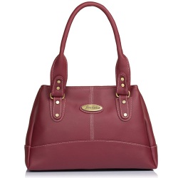 Attractive Fostelo Faux Leather Satchel Bag for Women to Sivaganga