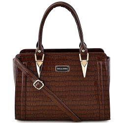 BELLISSA Croco Pattern Fine PU Leather Ladies Handbag to Punalur