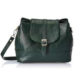 Nelle Harper Fabulous Dark Green Womens Handbag to Tirur