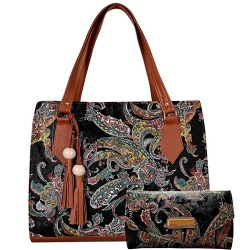 Wild Maple Women Handbag n Hand Clutch Lovely Twin Pack to Tirur