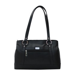 Twin Chamber Ladies Office Bag with Front Zip Pocket to Hariyana