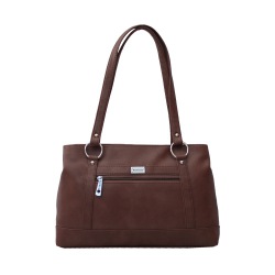 Classy Double Partition Ladies Brown Office Bag to Ambattur