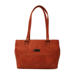 Attractive Vegan Leather Bag for Women in Red to Punalur