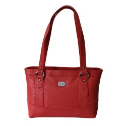 Womens Vanity Bag in Red with Dual Chambers to Punalur