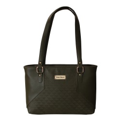 Classy Embossed Front Design Ladies Vaniety Bag