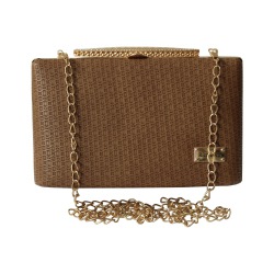 Dazzling Womens Party Purse in Color Brown to Tirur