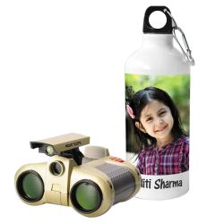Exciting Personalized Photo Sipper with Binocular to Hariyana