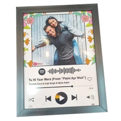 Amazing Personalized Music Photo Frame to Tirur