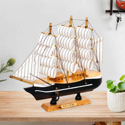 Designer Sailing Ship Showpiece