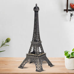 Exquisite Metal Eiffel Tower Statue to India