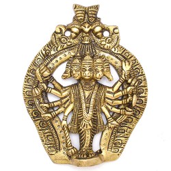 Divine Panchmukhi Hanuman Brass Idol to Hariyana
