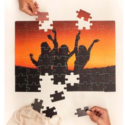 Creative Personalized Jigsaw Puzzle Gift to India