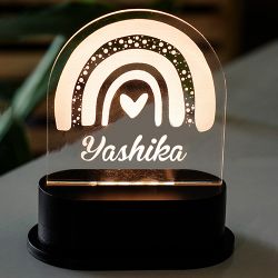Perfect Personalized Name Lamp Gift to India
