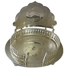 Wonderful Silver Plated Mandir Case to Lakshadweep