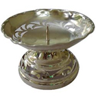Wonderful Silver Plated Candle Stand to Marmagao