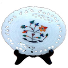 Remarkable marbel designer plates with stand  to Ooty