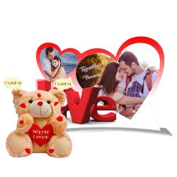 Eye Catching Personalized Love Gift to India