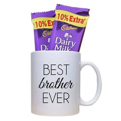 Coffee Mug with Twin Cadbury