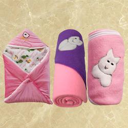 Remarkable Fleece Hooded Blanket for New Born Babies to Andaman and Nicobar Islands